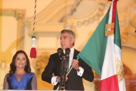 El gobernador nombr&oacute; al os estados de Oaxaca y Chiapas en se&ntilde;al de solidaridad 
