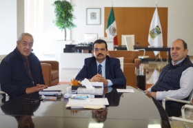 Se reuni&oacute; con Joaqu&iacute;n Rubio S&aacute;nchez, Vocal Ejecutivo de la Junta Local del Instituto Nacional Electoral 