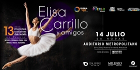 La gala se llevar&aacute; a cabo el 14 de julio a las 20:00 horas, en el Auditorio Metropolitano