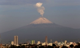 Popocat&eacute;petl registra 42 exhalaciones y tres sismos en las &uacute;ltimas 24 horas