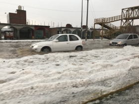 Calles y avenidas se ti&ntilde;eron de blanco