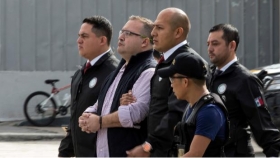 Llega Javier Duarte a M&eacute;xico