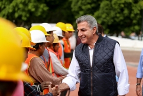 El mandatario poblano fomentar&aacute; el rescate del patrimonio de los poblanos