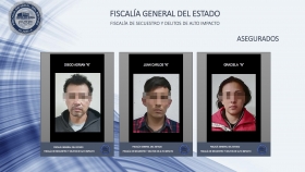A trav&eacute;s de un operativo se asegur&oacute; a 3 probables responsables.