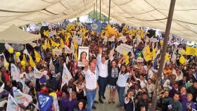 Josefina V&aacute;zquez Mota respald&oacute; el trabajo de Martha Erika Alonso