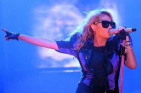Paulina Rubio cumpli&oacute; con su show ante sus fans poblanos 