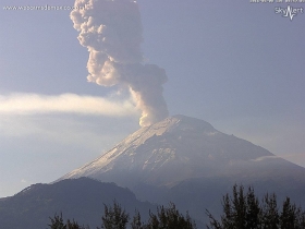 Actividad del volc&aacute;n 