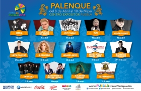 La Arrolladora y Alejandro Guzm&aacute;n destacan en el Palenque de la Feria de Puebla 2016