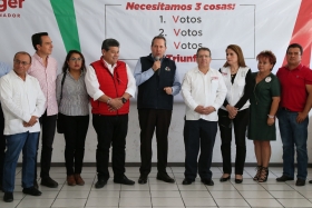 Doger reiter&oacute; el compromiso de ganar la elecci&oacute;n con propuestas y llevar al triunfo a Pepe Meade