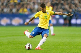 Roberto Firmino, con 23 a&ntilde;os de edad.