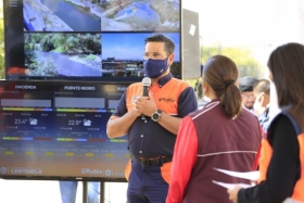 Instalan tres estaciones de monitoreo clim&aacute;tico y fluvial