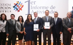 Asisti&oacute; al Primer Informe de Actividades del Sistema Estatal Anticorrupci&oacute;n