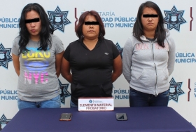 Ver&oacute;nica &ldquo;N.&rdquo;, de 43 a&ntilde;os de edad, Celia &ldquo;N.&rdquo;, de 37 a&ntilde;os de edad y Nayeli Ira&iacute;s &ldquo;N.&rdquo;, de 23 a&ntilde;os de edad