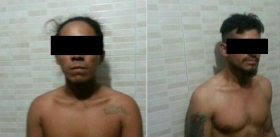 Los dos sospechosos fueron aprehendidos tras un reporte hecho por "vecinos vigilantes"