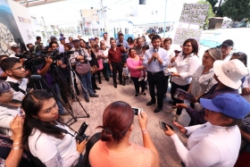  El candidato realiz&oacute; recorrido en la Junta Auxiliar la Libertad