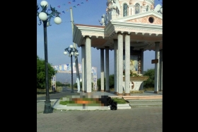 En la capilla situada junto a la carretera federal Puebla-Tehuac&aacute;n