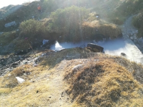 As&iacute; la barranca donde se origin&oacute; la fuga  