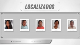 Todas las personas fueron ubicadas mediante protocolos de b&uacute;squeda implementados a nivel local y nacional