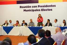Remarc&oacute; que trabajar&aacute; de la mano con los ayuntamientos