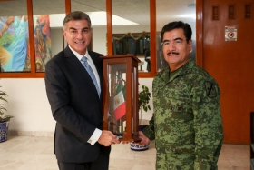 El General Ra&uacute;l G&aacute;mez refrend&oacute; su disposici&oacute;n para sumar esfuerzos