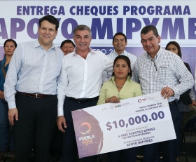 Apoyos econ&oacute;micos a 449 micro, peque&ntilde;as y medianas empresas (MiPyMEs)