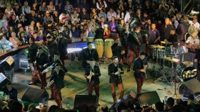 Interpretaron lo mejor de su repertorio ante el p&uacute;blico poblano 