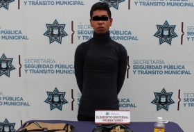 Iv&aacute;n N fue detenido en la colonia Santa Cruz Los &Aacute;ngeles