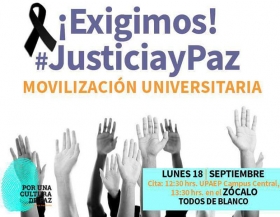 UPAEP, la UDLAP, la IBERO y el ANAH&Uacute;AC  marchar&aacute;n por la paz.