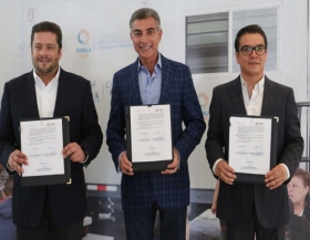 Signan convenio de colaboraci&oacute;n 