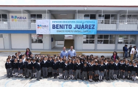 RMV inaugur&oacute; rehabilitaci&oacute;n de primaria y da banderazo a obras de trabajos de concreto hidr&aacute;ulico en Bulevar del Ni&ntilde;o Poblano