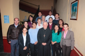 Se reunieron con el Arzobispo de Puebla V&iacute;ctor S&aacute;nchez Espinosa 