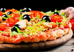Presentada en el festival de pizza en N&aacute;poles, Italia.