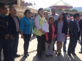Ana Tere en Chalchihuapan se comprometi&oacute; a trabajar por el respeto a los derechos humanos