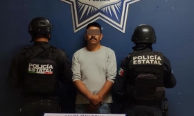 Presunto vendedor de droga de Amozoc, fue detenido por la Polic&iacute;a Estatal