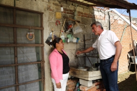 Tony Gali garantiz&oacute; el abasto de agua y tarifas justas para las familias poblanas