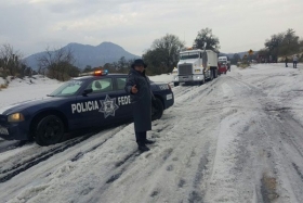 Polic&iacute;a Federal resguard&oacute; el cierre de dicha vialidad 
