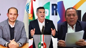 Nace la coalici&oacute;n 'Va por M&eacute;xico' con PAN, PRI y PRD