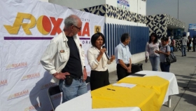 Roxana Luna garantiza el derecho a la salud y a la alimentaci&oacute;n en Puebla