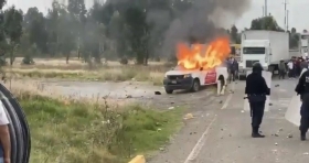 Tras el enfrentamiento habr&iacute;a polic&iacute;as y pobladores lesionados    