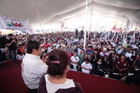 40 eventos en 26 municipios y m&aacute;s de 70 encuentros de trabajo a lo largo y ancho del estado