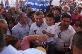 Tony trabajar&aacute; en favor de las familias poblanas