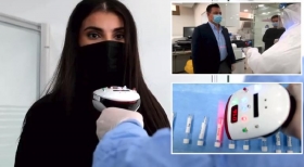 Puede detectar la prote&iacute;na del virus a 6 metros de distancia.