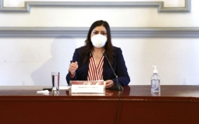 Ordena IEE a Claudia Rivera cesar promoci&oacute;n con recursos p&uacute;blicos
